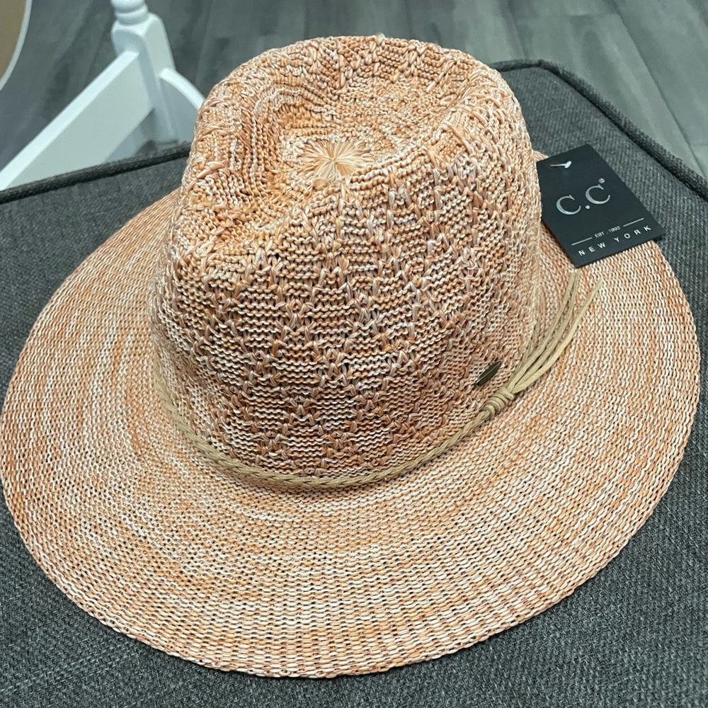 C.C peach hat